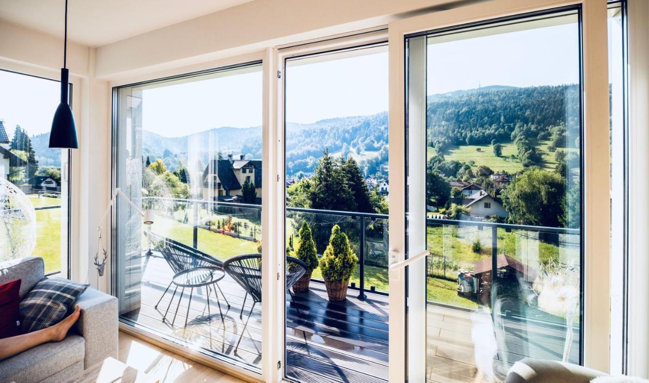 Widokowy Apartament Jodlowa Ski&Bike 슈차이르크 외부 사진