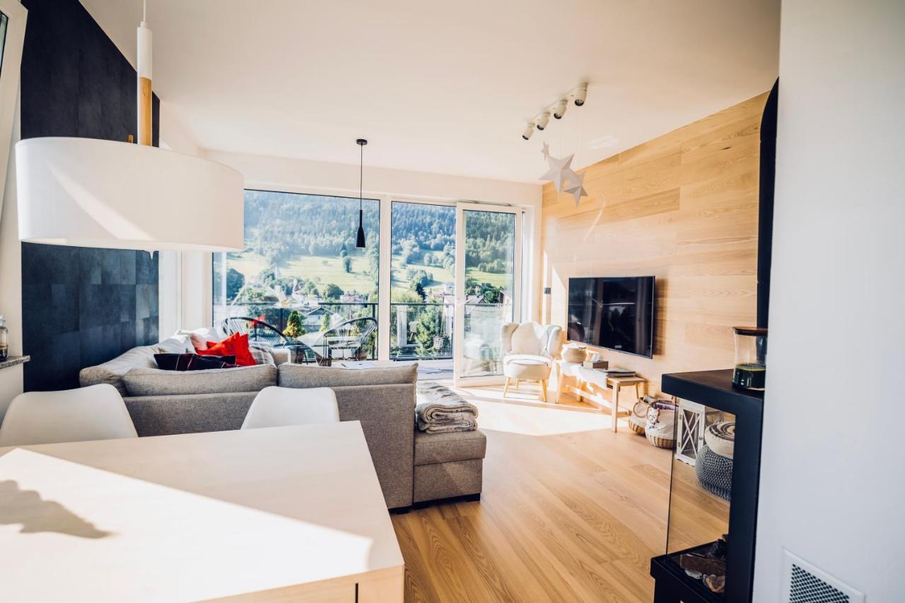 Widokowy Apartament Jodlowa Ski&Bike 슈차이르크 외부 사진