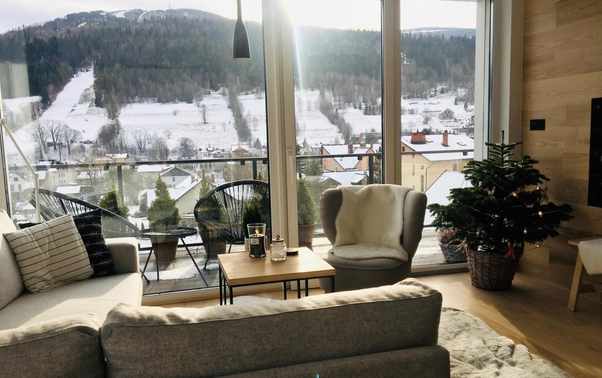 Widokowy Apartament Jodlowa Ski&Bike 슈차이르크 외부 사진