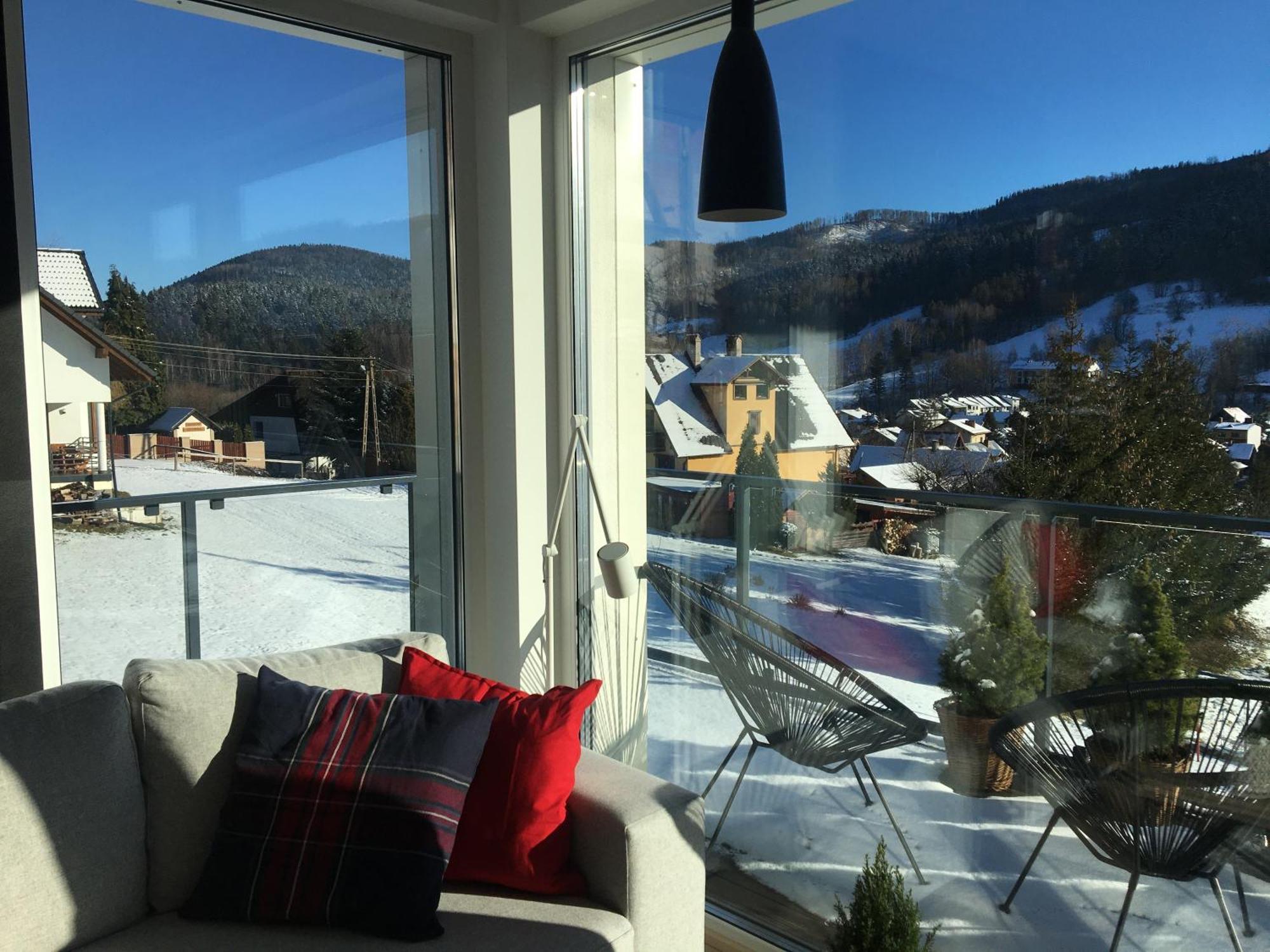 Widokowy Apartament Jodlowa Ski&Bike 슈차이르크 외부 사진