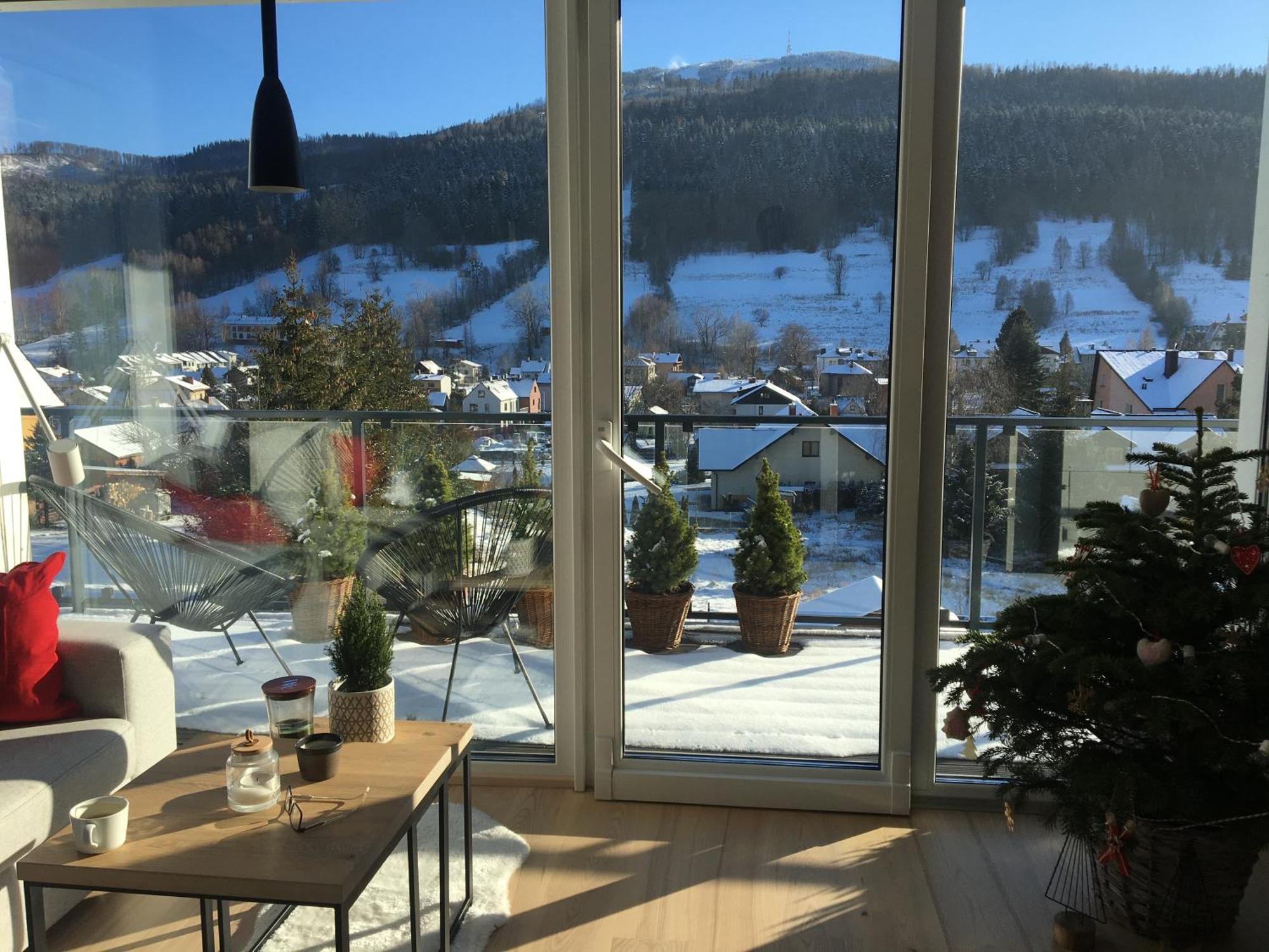 Widokowy Apartament Jodlowa Ski&Bike 슈차이르크 외부 사진